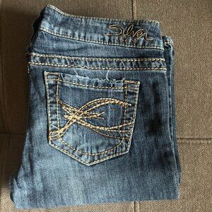 Silver Bootcut Jeans
